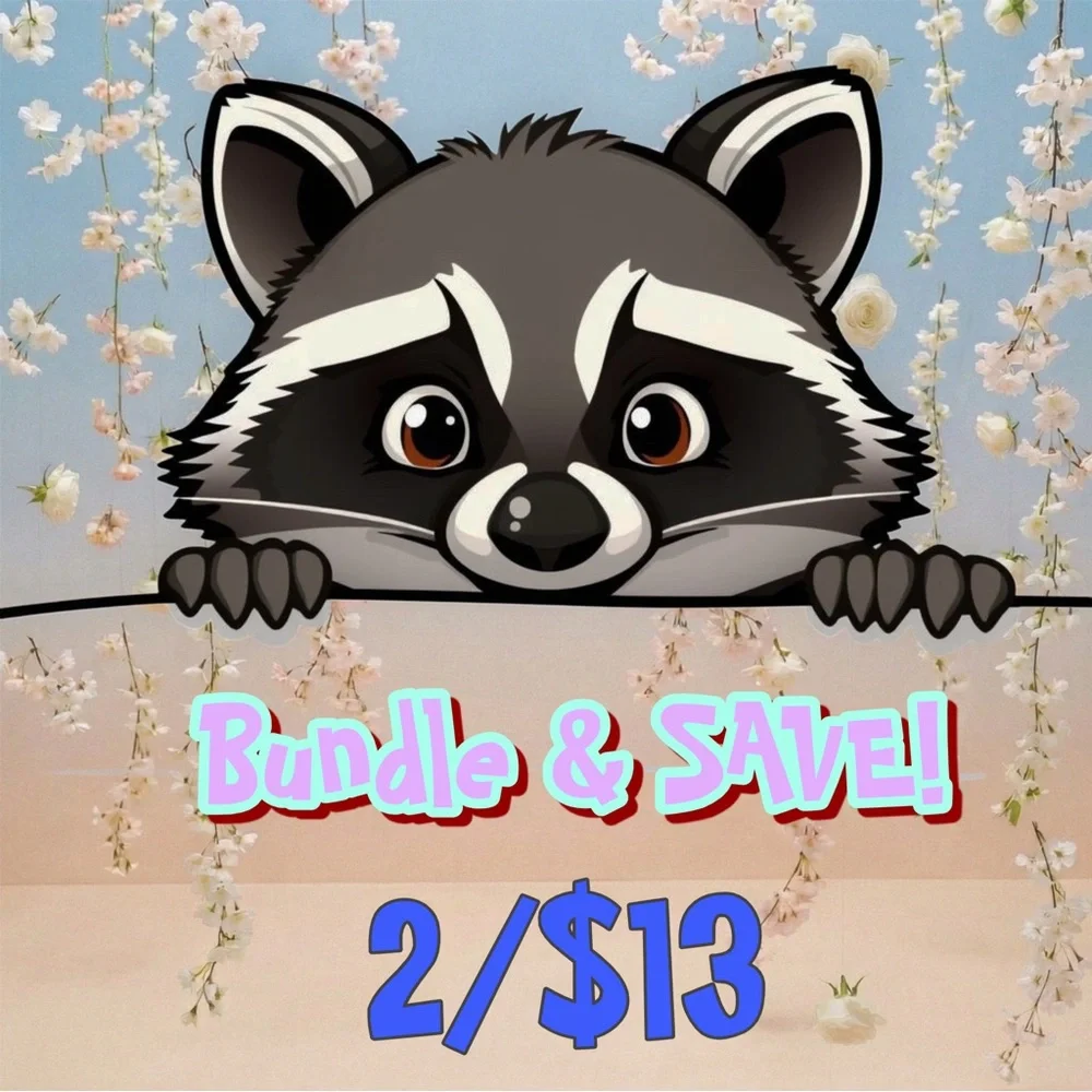 🔥RACCOON EMOTIONAL SUPPORT KEYCHAIN (TRASH CAN- style 2)